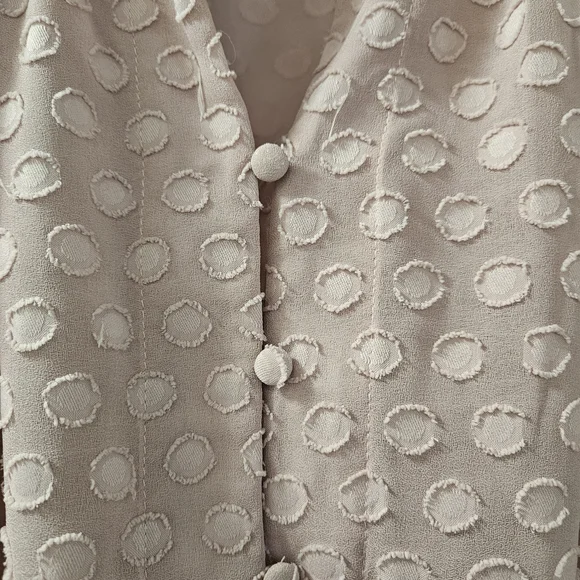 Solitaire Pink Textured Blouse - Picture 2 of 5